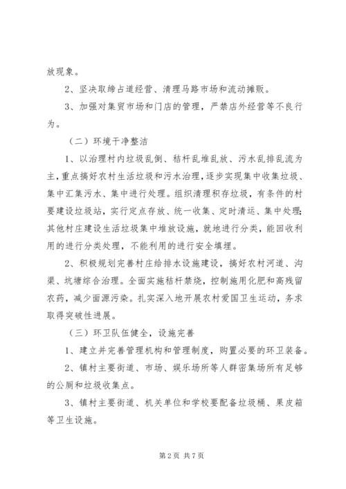 虎山镇村镇环境综合整治实施方案.docx