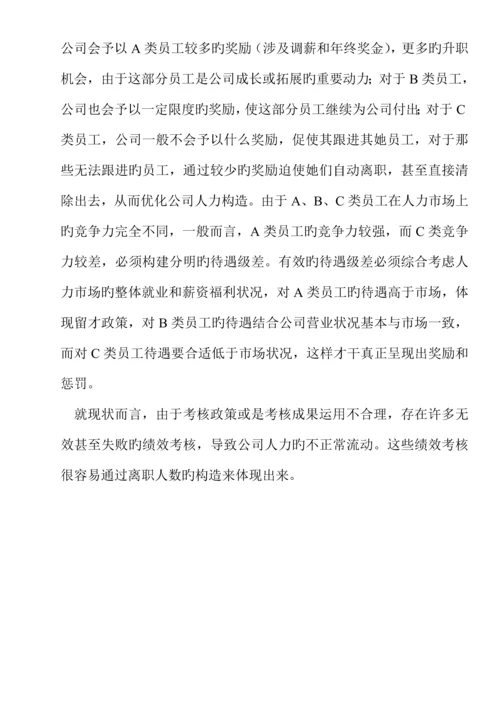 企业员工离职管理统一规定及分析(12).docx