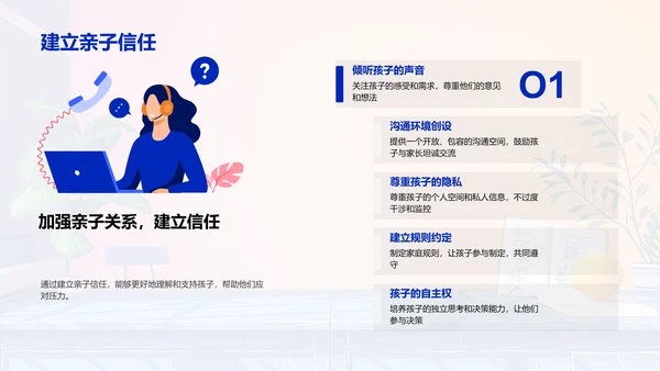 高中生压力应对PPT模板