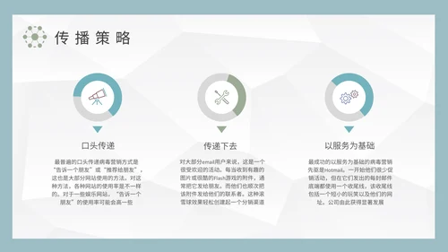 病毒式网络营销推广案例PPT模板