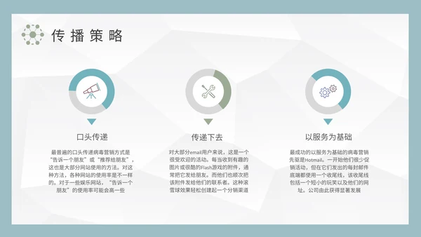 病毒式网络营销推广案例PPT模板
