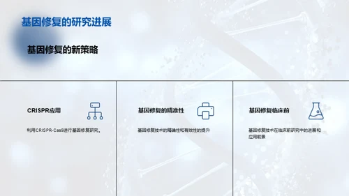 商务风生物医疗教学课件PPT模板