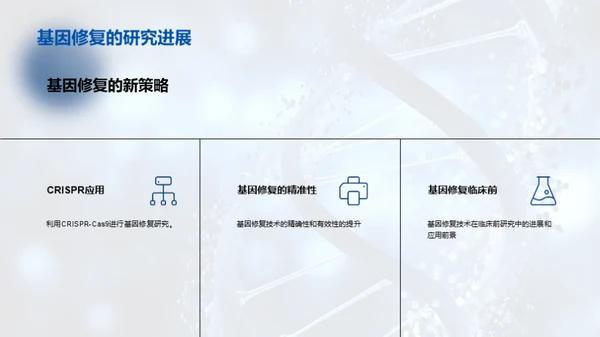 商务风生物医疗教学课件PPT模板