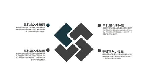 黑白简约画册风学习课业汇报PPT模板