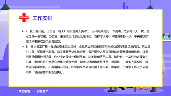 新冠疫情防控安全生产防疫教学PPT课件
