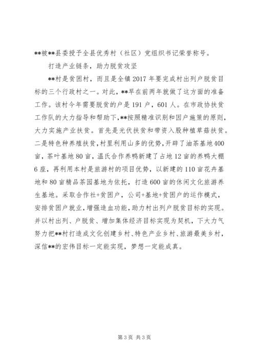 村党总支书记先进事迹.docx