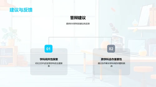 交叉学科研究实践PPT模板