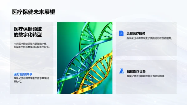 医疗合作成果报告PPT模板