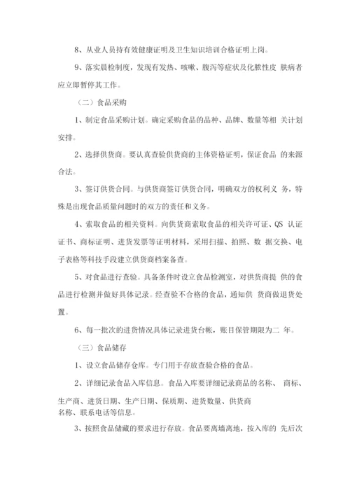 学校食堂餐厅经营管理方案.docx