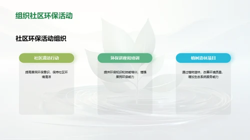 绿色行动，环保前行