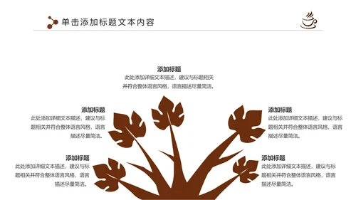 下午茶西餐厅休闲咖啡厅PPT模板