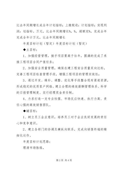 建筑公司年度工作计划.docx