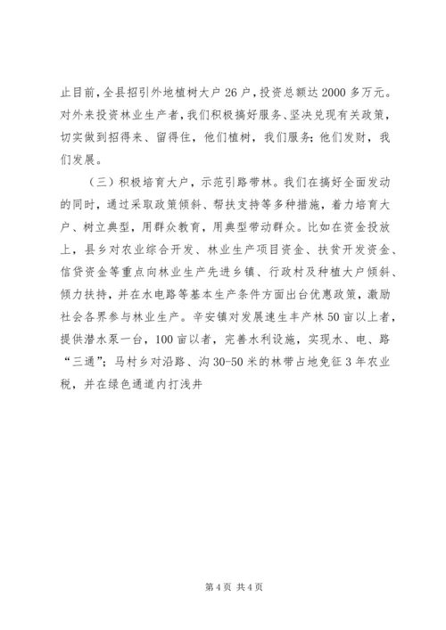 关于XX县大力发展林业生产全面激活农村经济的实践与思考 (4).docx