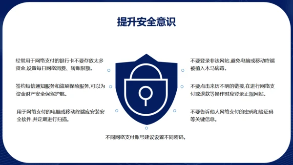 网络安全宣传通用PPT模板