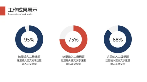 蓝色现代商务大气总结汇报PPT模板