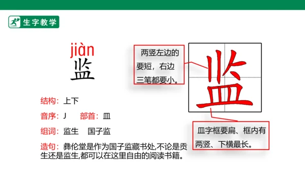 13 人物描写一组 生字动画课件