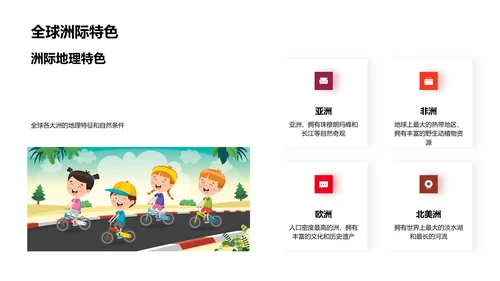 地理知识与环境影响PPT模板