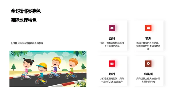 地理知识与环境影响PPT模板