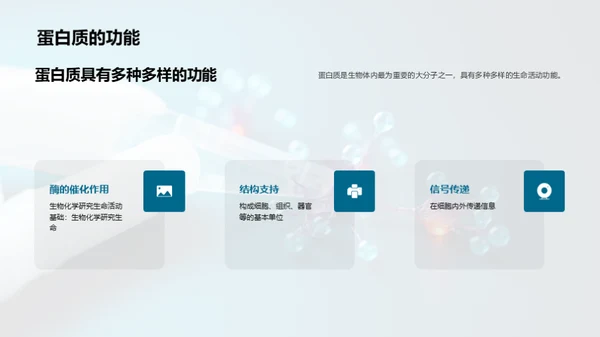 科技风生物医疗教学课件PPT模板