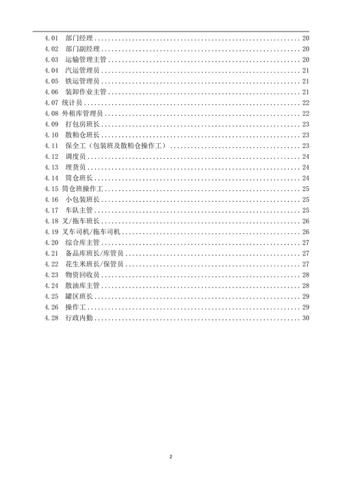 物流管理部绩效考核指标KPI