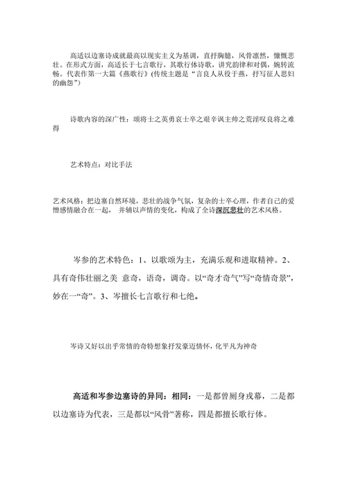 诗词的艺术成就
