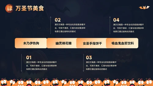 万圣节活动策划方案汇报PPT模板