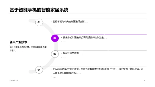 黑色商务风物联网智能家居系统研究报告PPT模板