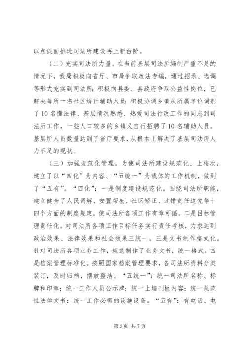 司法所规范化建设工作汇报材料 (2).docx