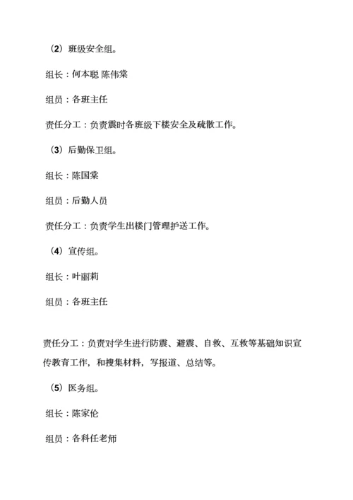 学校作文之校园地震应急专项预案.docx