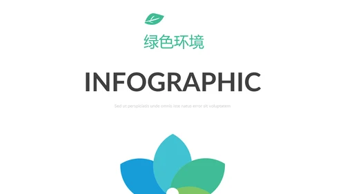 绿色自然生态环境保护能源动态PPT模板