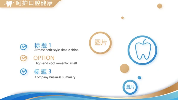 口腔牙科创业融资计划书动态PPT