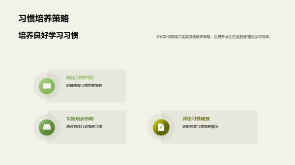 塑造学霸之路