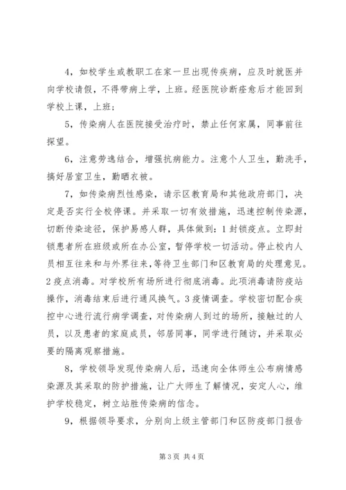 鄱阳县传染病疫情处置应急预案 (3).docx