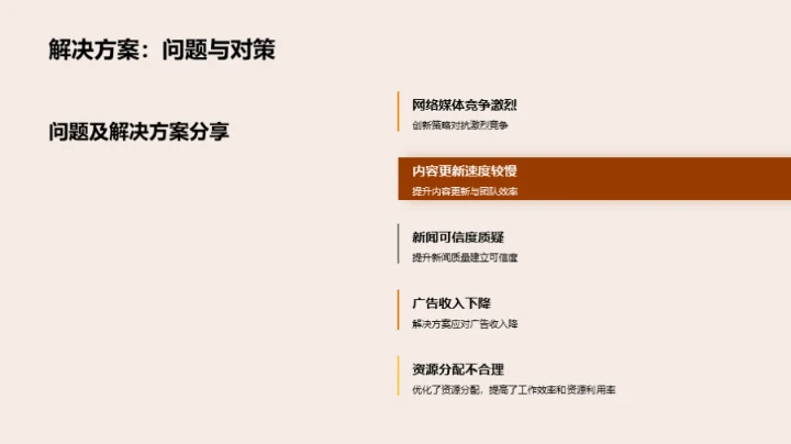 媒体业务半年回顾