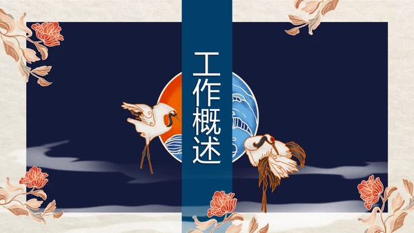 大气中国风路演创新项目计划书商务动态PPT
