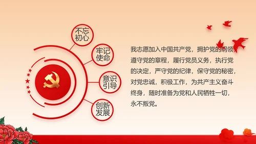 红色学党史传承红色基因动态PPT