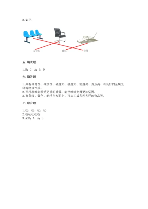 教科版科学二年级上册《期末测试卷》（名校卷）.docx