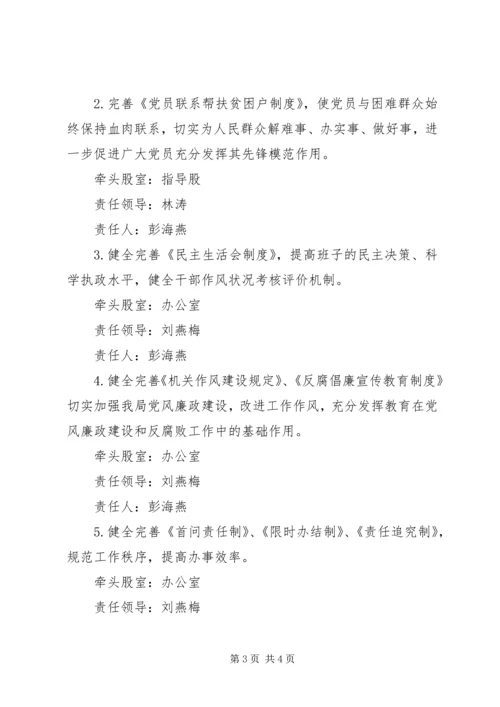 党的群众路线教育实践活动制度建设计划.docx