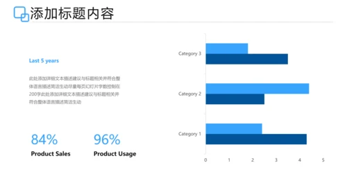 欧美风蓝色公司介绍企业宣传提案PPT模板