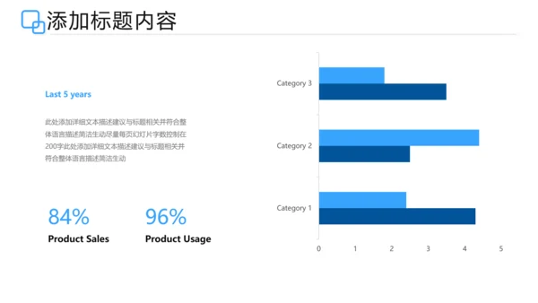 欧美风蓝色公司介绍企业宣传提案PPT模板