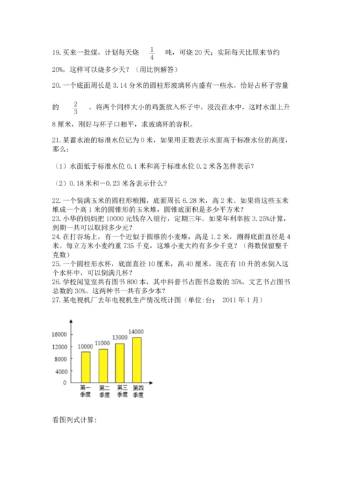 六年级小升初数学应用题50道【满分必刷】.docx