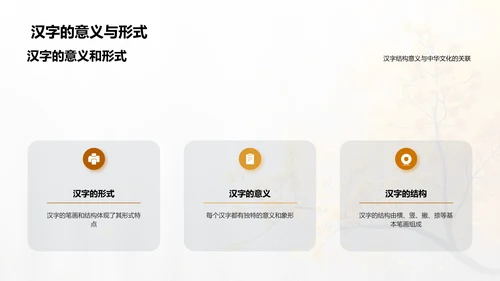 汉字知识讲解PPT模板