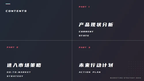 产品市场分析和推广计划通用PPT模板