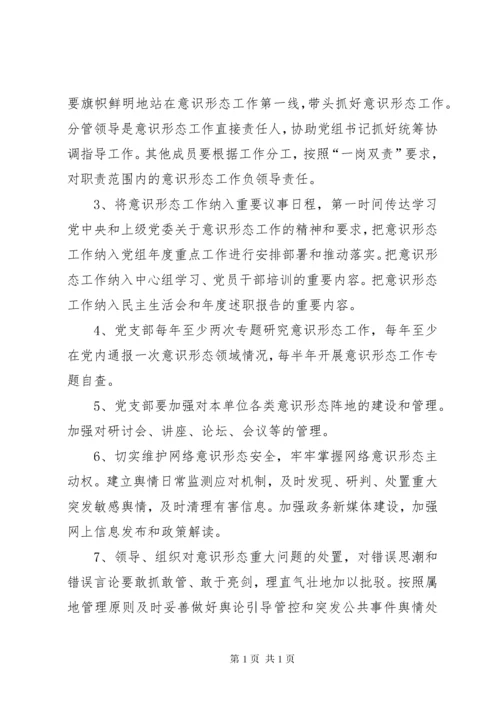 意识形态工作责任制的检查考核制度范本六篇.docx