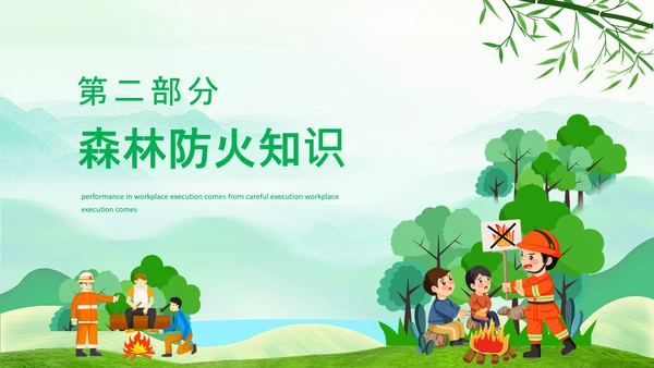 清明防火知识安全宣讲通用PPT模板