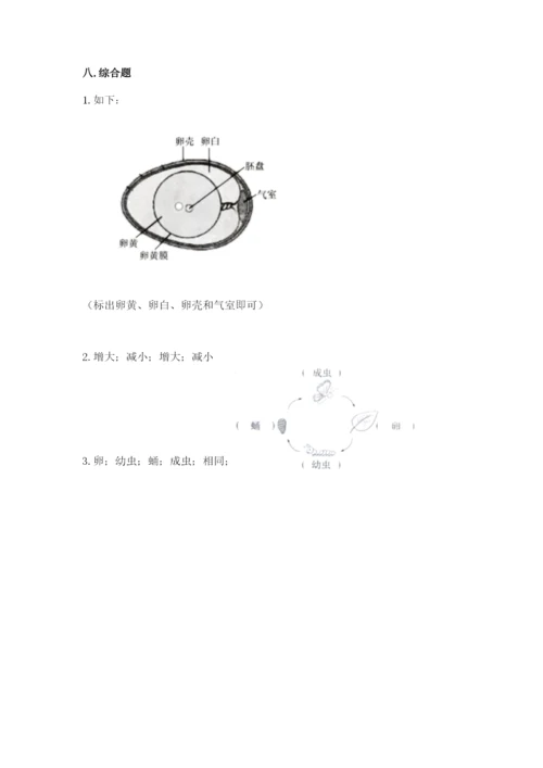 教科版科学三年级下册期末测试卷精品（必刷）.docx