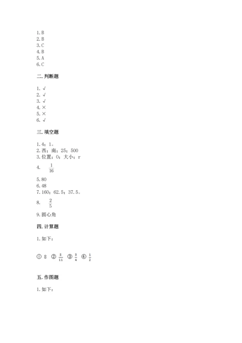 小学六年级上册数学期末测试卷（易错题）word版.docx