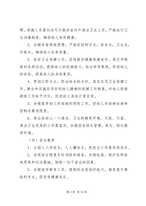 最新春季园务工作计划表范文.docx