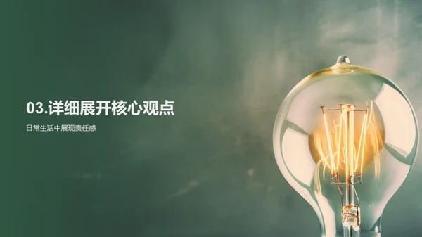 责任感的光芒