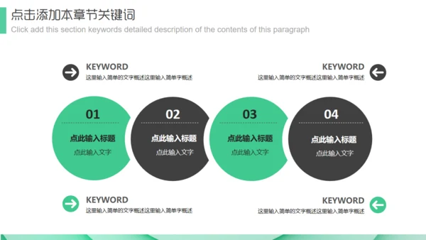 淡绿色Business商业计划书通用PPT模板